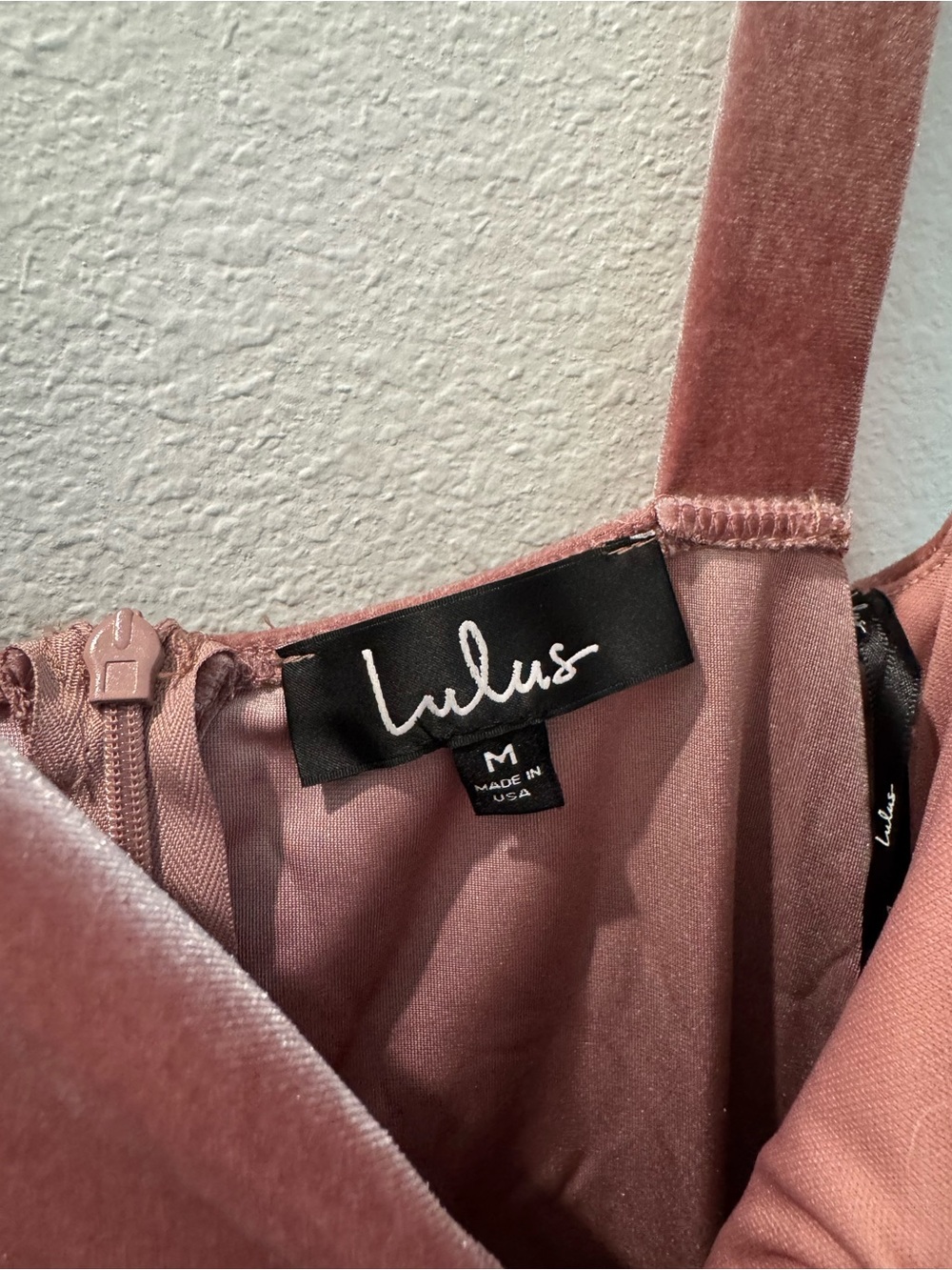 Lulu's Rose Velvet Wide-Leg Jumpsuit - Picture 6 of 6